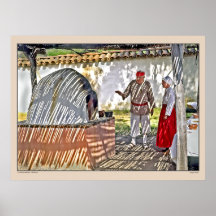 Mission de Purismo de La - four de la Californie - Affiche