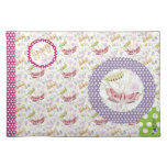 Mites et fleurs Placemate Sets De Table