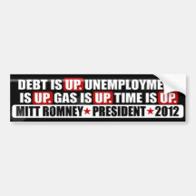 Mitt Romney - 2012 Autocollant Pour Voiture