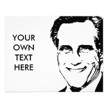 Mitt Romney 3 Gepersonaliseerde Uitnodiging