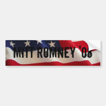 MITT ROMNEY DE STICKER VAN '08 BUMPER BUMPERSTICKERS