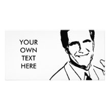 Mitt Romney fait sur commande Photocarte