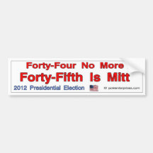 Mitt Sticker 01 van de Bumper Bumperstickers