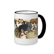 Mixed Company - tasse de café de lapins de bébé
