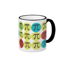 Mod. Pi - de Kleurrijke Gift van Pi Koffie Beker