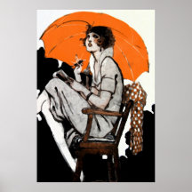 mode d'aileron des années 1920 affiches