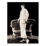 mode des années 1920 carte postale
