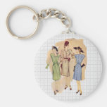 Mode vintage des années 1940 porte-clef