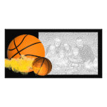 Modèle de basket-ball d'All Star Photocard Carte Avec Photo