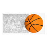 Modèle de basket-ball d'All Star Photocard Photocarte Customisée