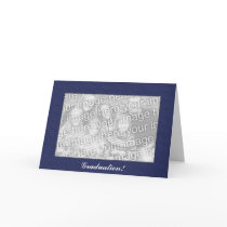 Modèle de carte - obtention du diplôme ! (bleu)