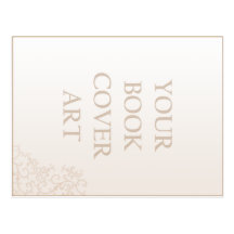 Modèle de carte postale de promotion de livre