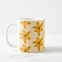 Modèle de lis tigré tasse à café