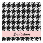Modèle d'invitation de partie de pied-de-poule