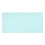 Modèle imprimé par turquoise légère chique carte avec photo