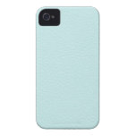 Modèle imprimé par turquoise légère chique coques Case-Mate iPhone 4