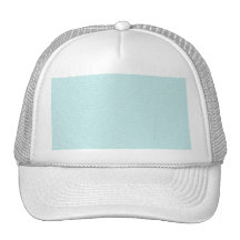 Modèle imprimé par turquoise légère chique casquette de camionneur