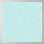 Modèle imprimé par turquoise légère chique posters