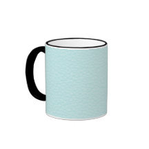 Modèle imprimé par turquoise légère chique tasses à café
