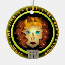 modèle rond de logo décorations pour sapins de noël