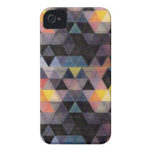 modern geometrisch geklets - iPhone iPhone 4 Case