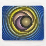 Moderne abstracte fractal mousepad muismat