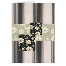 Moderne Bloemen Kaart