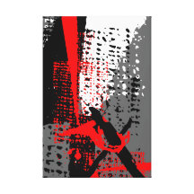 Moderne Samenvatting 32 x 48 Stretched Canvas Prints