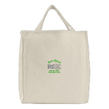 Modieuze eco-Held het winkelen zak Canvas Tassen