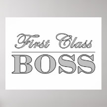 Modieuze Elegante Giften voor Werkgever van de Kla Poster