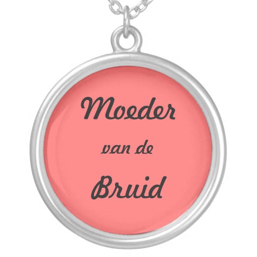 Moeder van de Bruid Ketting