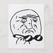 Moeder van het Gezicht Grappige Meme van de Woede  Folders