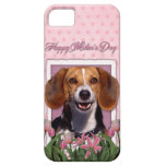Moederdag - Roze Tulpen - Brak iPhone 5 Hoesje