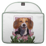 Moederdag - Roze Tulpen - Brak Beschermhoezen Voor MacBooks
