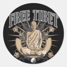 Moine libre du Thibet Autocollant