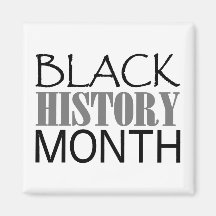 Mois noir d'histoire magnets pour réfrigérateur
