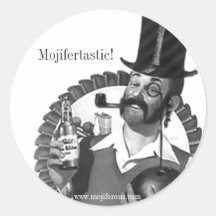 Mojifertastic! Ronde Sticker