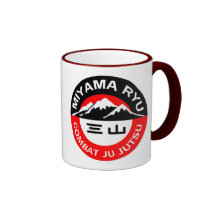 Mok van het Logo van Ryu van Miyama de Zwarte & Ro