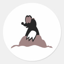 Mol Ronde Stickers
