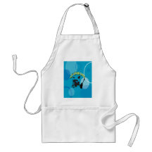 Mon bleu doux de bande de groupe tabliers