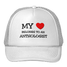 Mon coeur appartient à un ANTHOLOGISTE Casquettes De Camionneur