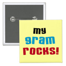 Mon gramme bascule le T-shirts et les cadeaux Badges Avec Agrafe