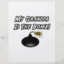 Mon grand-papa est la bombe prospectus en couleur