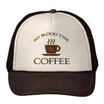 Mon groupe sanguin est café casquettes