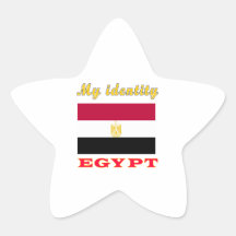 Mon identité Egypte Autocollants