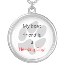 Mon meilleur ami est un chien de rassemblement pendentif