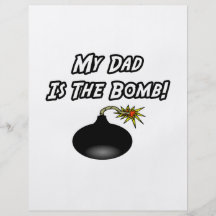 Mon papa est la bombe prospectus personnalisés