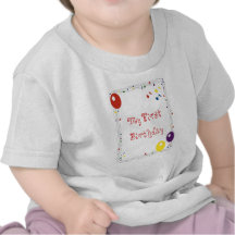 Mon premier T-shirt d'anniversaire