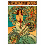 Monaco Monte Carlo Art Nouveau Shirt