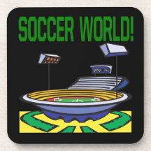 Monde du football sous-bock